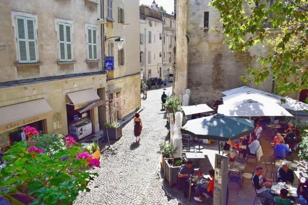 Ferienwohnung Centre Palais Des Papes B2 Clim - 123Avignon Exterior foto